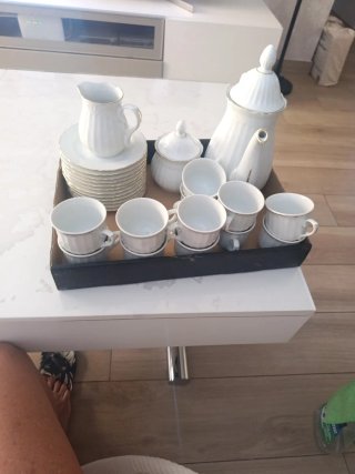 Juego de café Santa Clara porcelana