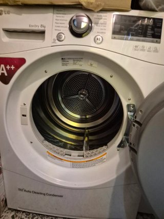 Secadora LG EcoDry 8Kg A++