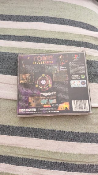 Tomb Raider Platinum PS1 - Con Manuale