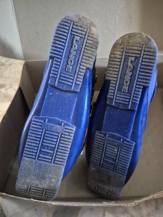 Scarponi sci Lange uomo blu