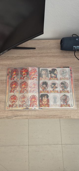 Álbum Dragon Ball Z New Edition Super 120 Cartas