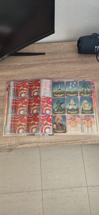 Álbum Dragon Ball Z New Edition Super 120 Cartas