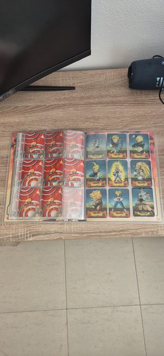 Álbum Dragon Ball Z New Edition Super 120 Cartas