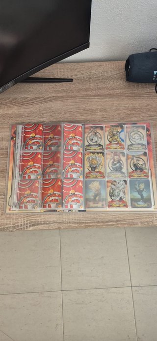 Álbum Dragon Ball Z New Edition Super 120 Cartas