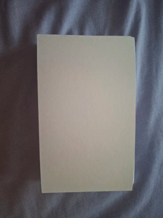 80 Cartulinas Blancas Tipo Tarjeta 12,5x7,5