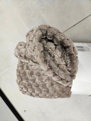 Manta polar suave marrón