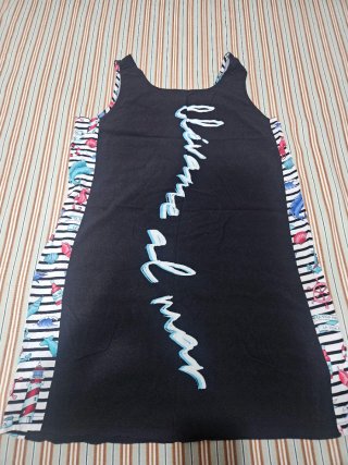 Vestido corto sirena talla L