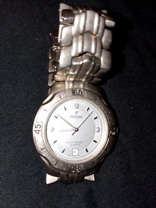 Reloj Festina Acero Plateado