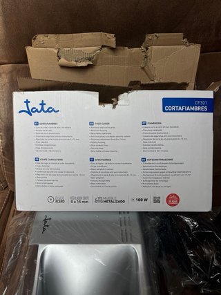 Cortafiambres Jata CF301 Metalizada