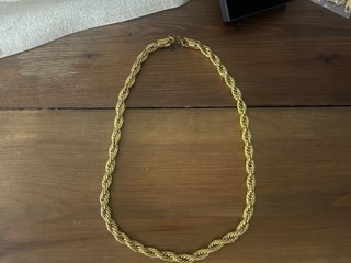 Cadena Cordón Bañado Oro 18K