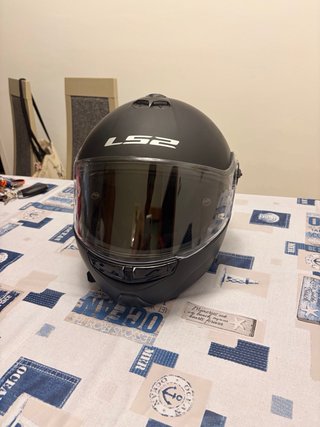 Casco Integral Moto LS2 Negro