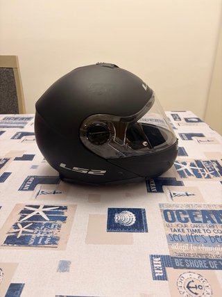 Casco Integral Moto LS2 Negro