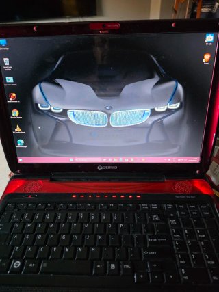 Portátil Toshiba Qosmio X305 17 Retro Gaming