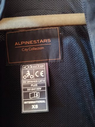 Chaqueta Moto Mujer Alpinestars Negra