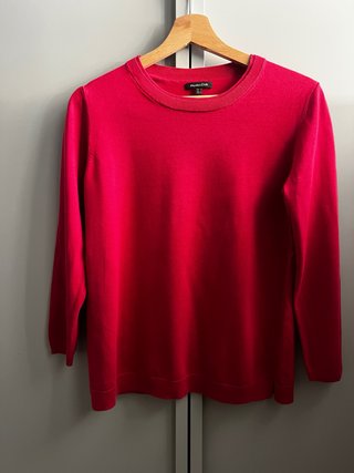 Jersey Massimo Dutti Rojo Talla M