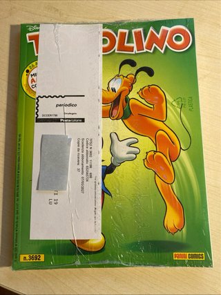 Topolino 3692 Nuovo Sigillato Italiano Panini