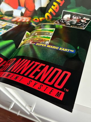 Póster Super Nintendo SNES Donkey Kong 68x51cm