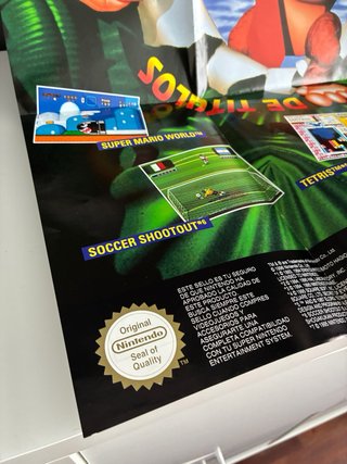 Póster Super Nintendo SNES Donkey Kong 68x51cm