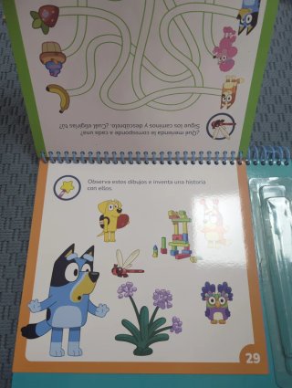 MI PIZARRA DE 4 AÑOS - BLUEY