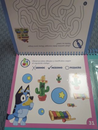 MI PIZARRA DE 4 AÑOS - BLUEY