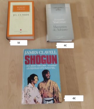 Novelas, historia, clásicos, conquistadores y más.