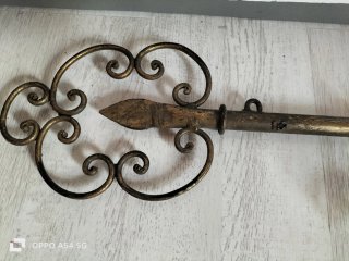 Perchero Antiguo Llave Hierro