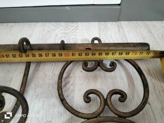 Perchero Antiguo Llave Hierro