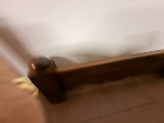 Cama de madera maciza
