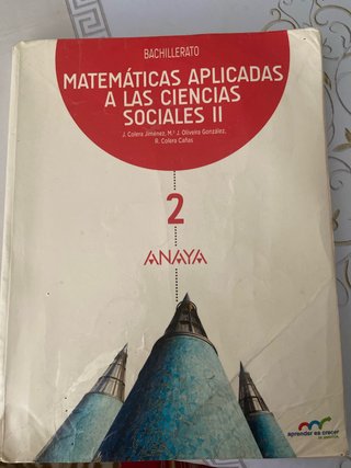 Matemáticas aplicadas a las ciencias sociales I...