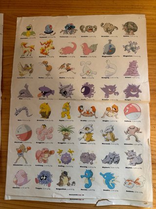 Pokémon 1999 EL MUNDO Magazine – 1ª Generación