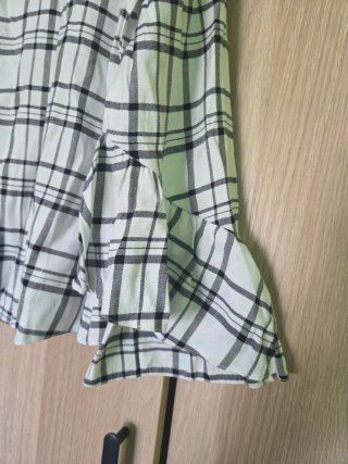 Blusa C&A Cuadros Manga Larga