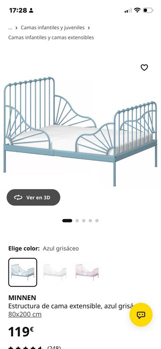 Cama extensible de Ikea