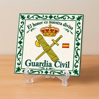 Azulejo Escudo Guardia Civil