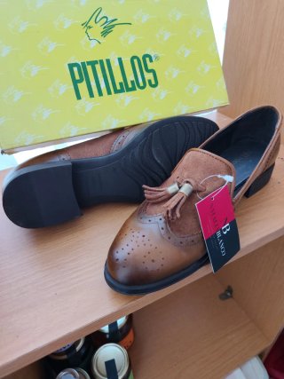 Zapatos Pitillos Marrones Talla 39   No envío.