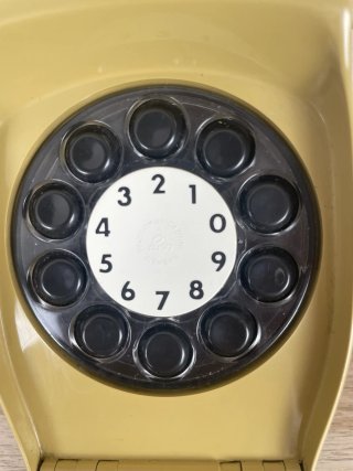 Telefono Grillo Giallo Senape Design Zanuso Sapper