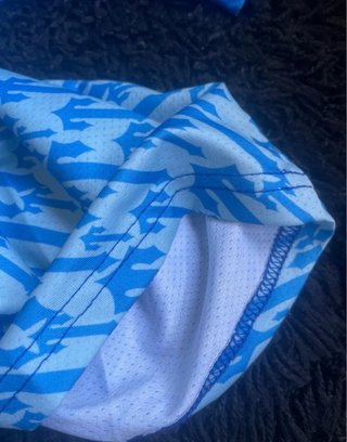 Camiseta Trapstar Futbol Azul y Blanca