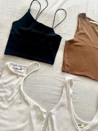 Lote 6 Tops Mujer Talla S/M Zara Bershka
