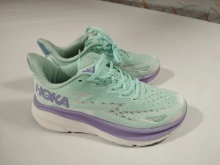 Zapatillas Hoka Mujer Morado/Verde Azulado