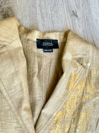 Completo Lino Diana Gallesi Oro