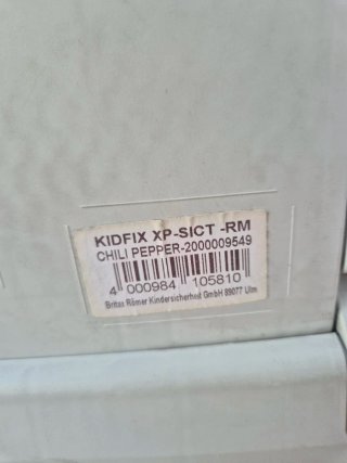 Silla coche Römer Kidfix Isofix XP-PAD Grup 2-3