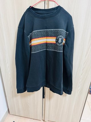 Maglione Burberry Uomo Nero Taglia L