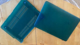 Funda portátil turquesa