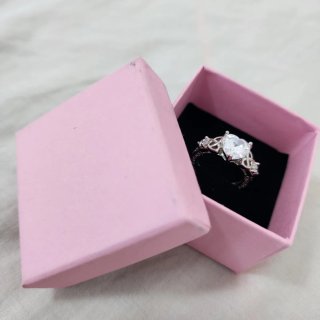 Anillo Corazón Plata Circonita