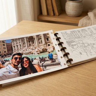 Libro para colorear con tus fotos (regalo)