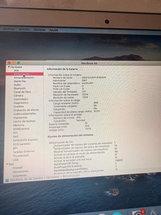 MacBook Air 13” Plata