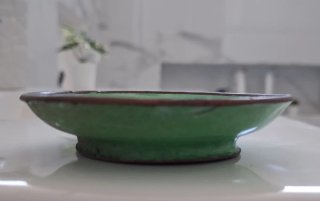 platito chino esmalte sobre cobre Canton