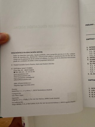 Diagnóstico en educación social UNED