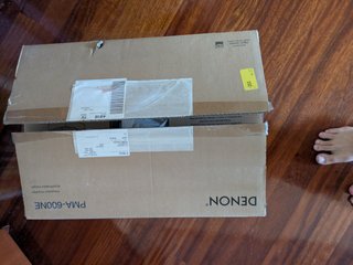 Amplificador Denon PMA-600NE Plata