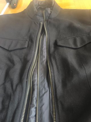 Chaqueta Zara Negra Elegante Hombre