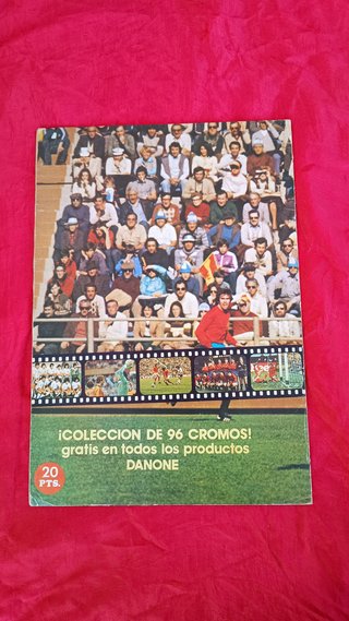 Álbum Fútbol en Acción Danone 82 Mundial España 82